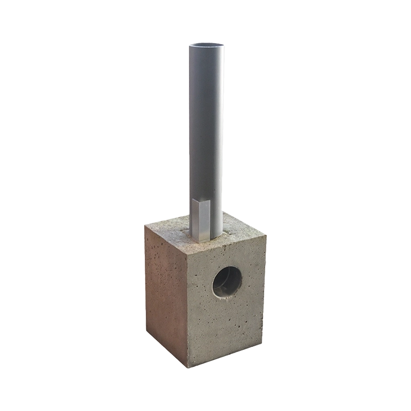 Betonfundament mit Ablauf